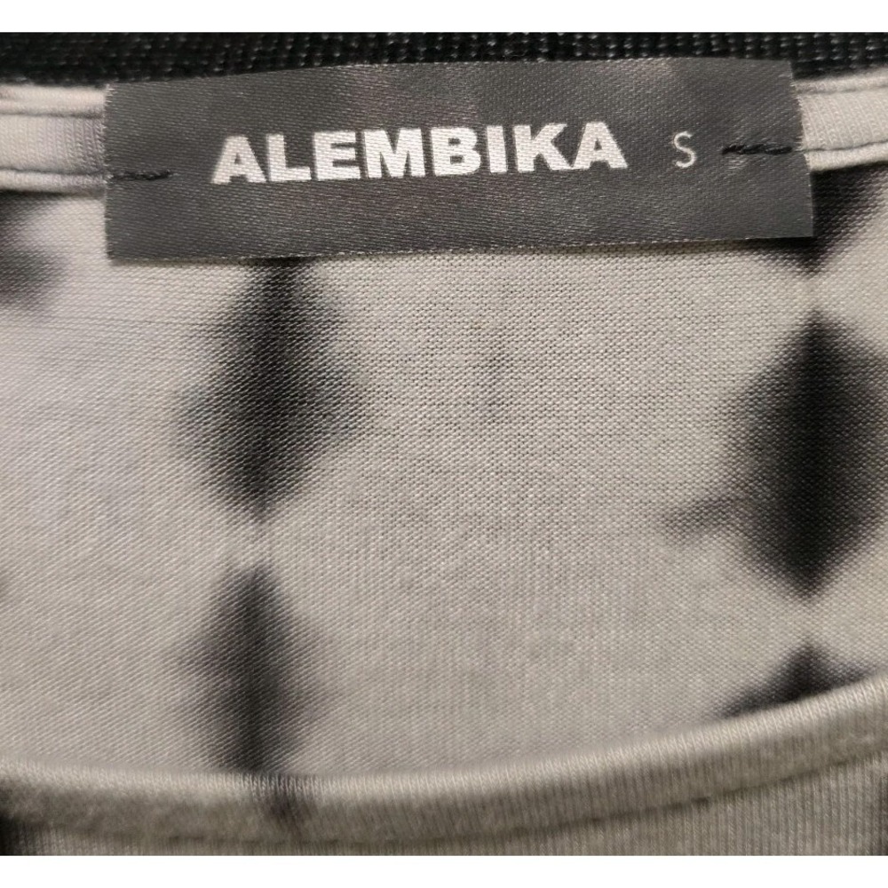 Alembika Womens Flowy Top‎ Size Small T Shirt White Black - Picture 4 of 7